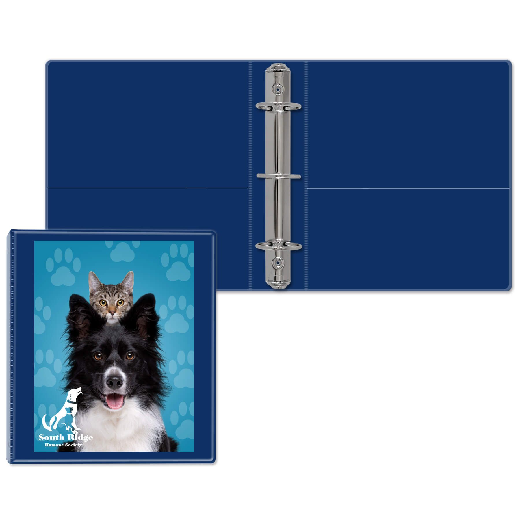 Royal Blue Imprinted